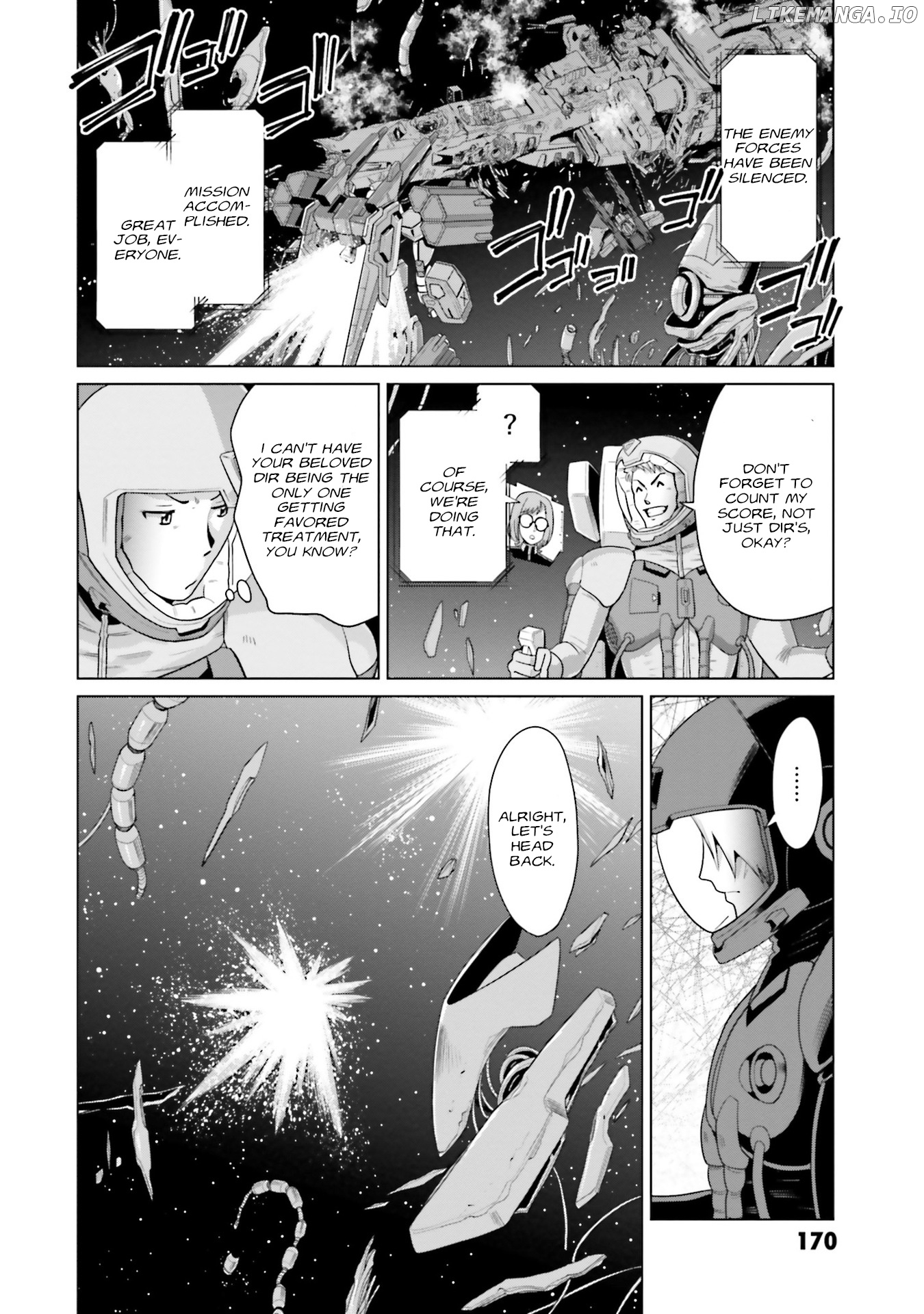 Mobile Suit Gundam F90 FF chapter 19 - page 27