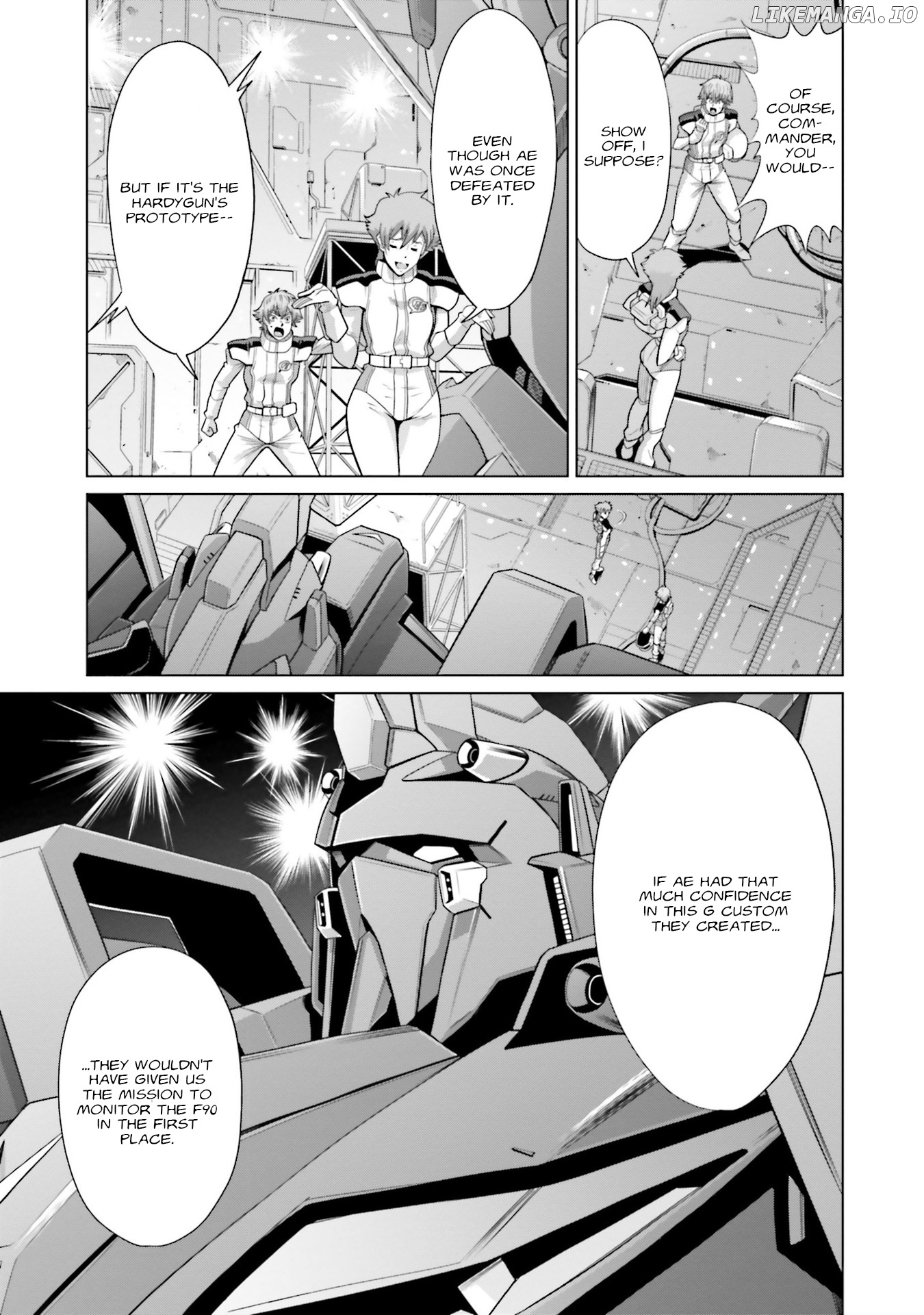 Mobile Suit Gundam F90 FF chapter 19 - page 6