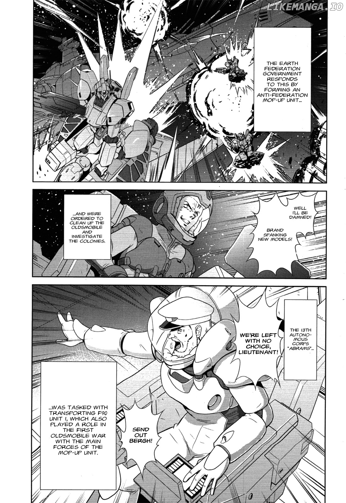 Mobile Suit Gundam F90 FF chapter 0.1 - page 15