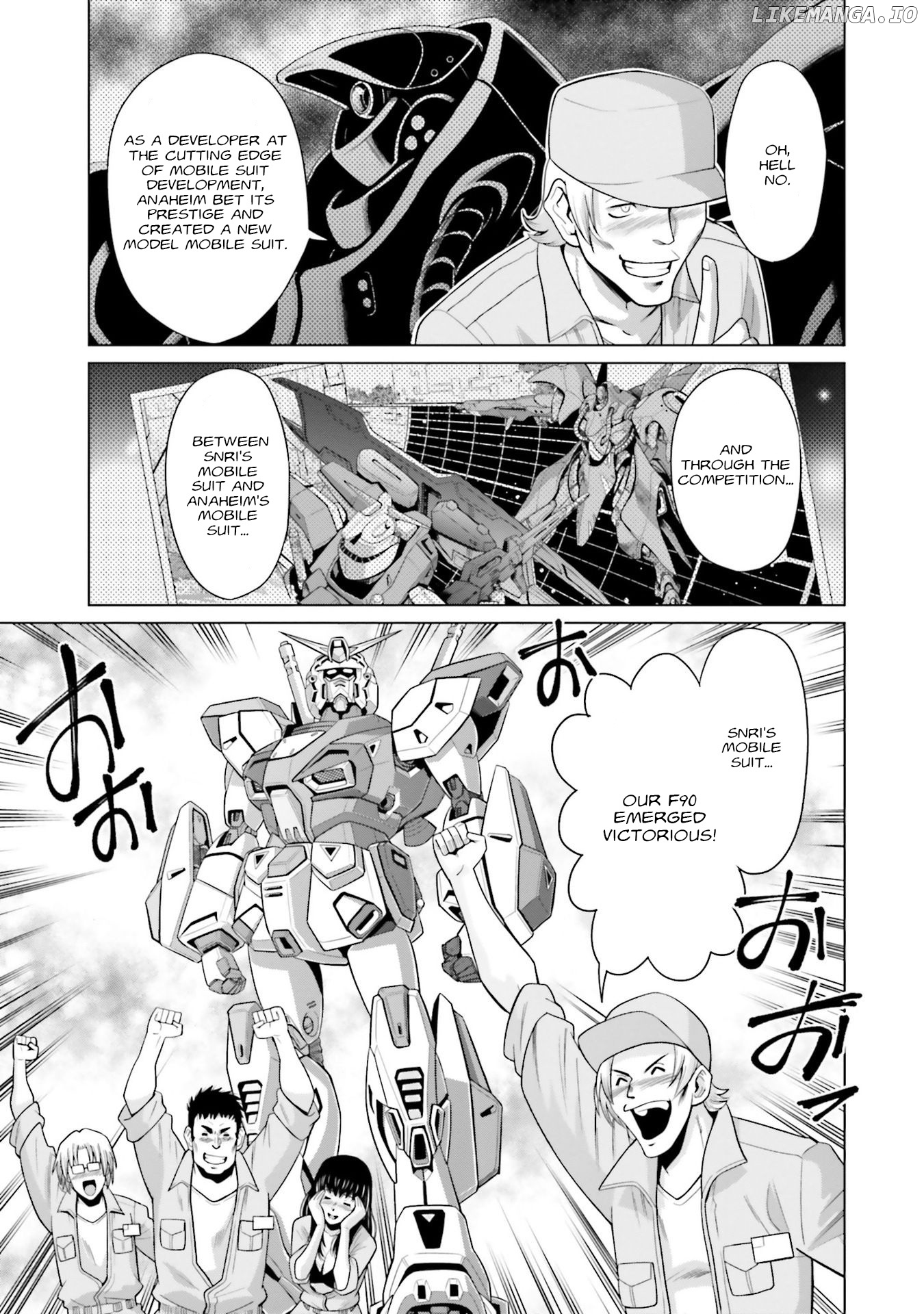 Mobile Suit Gundam F90 FF chapter 23.5 - page 11