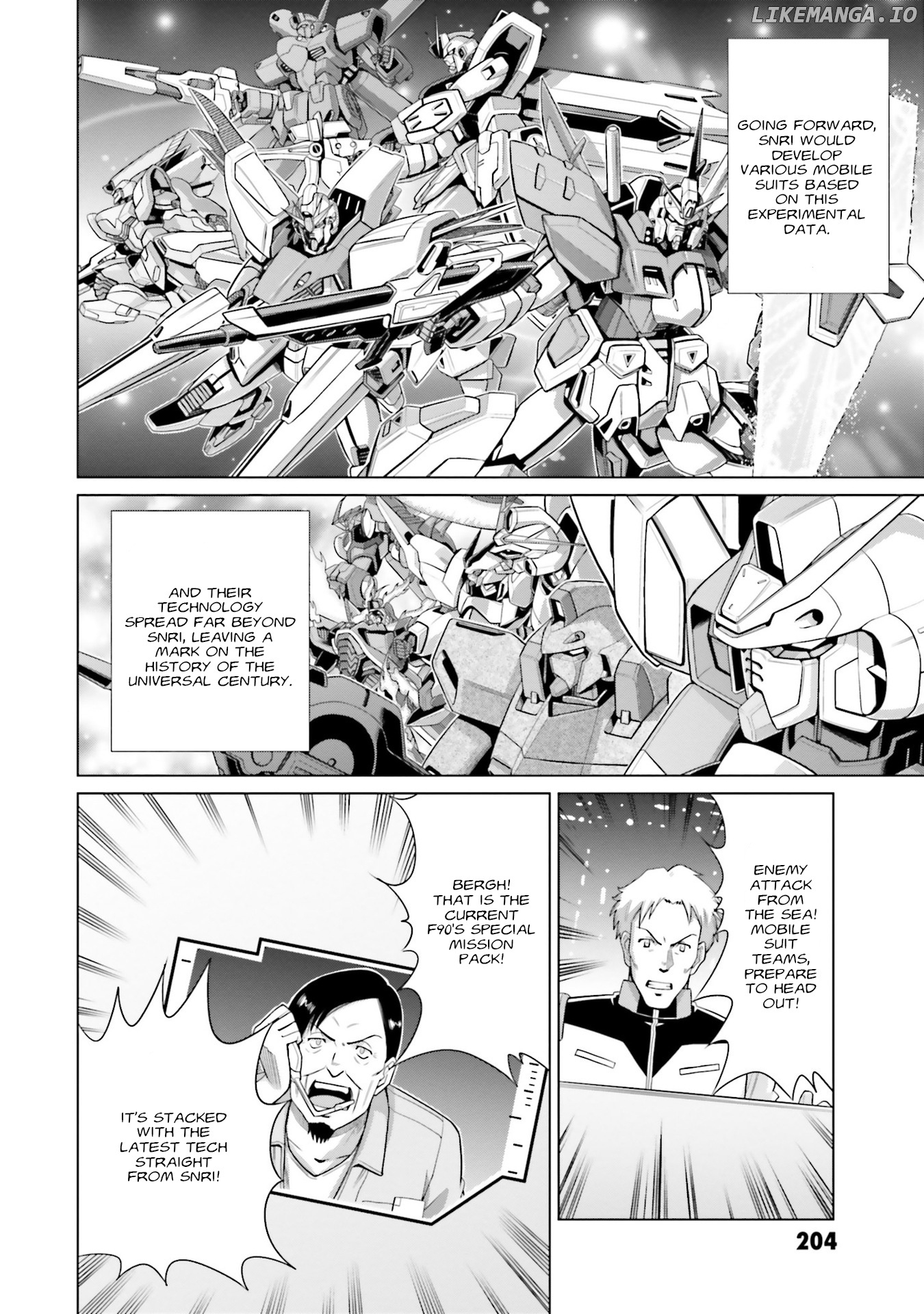 Mobile Suit Gundam F90 FF chapter 23.5 - page 16