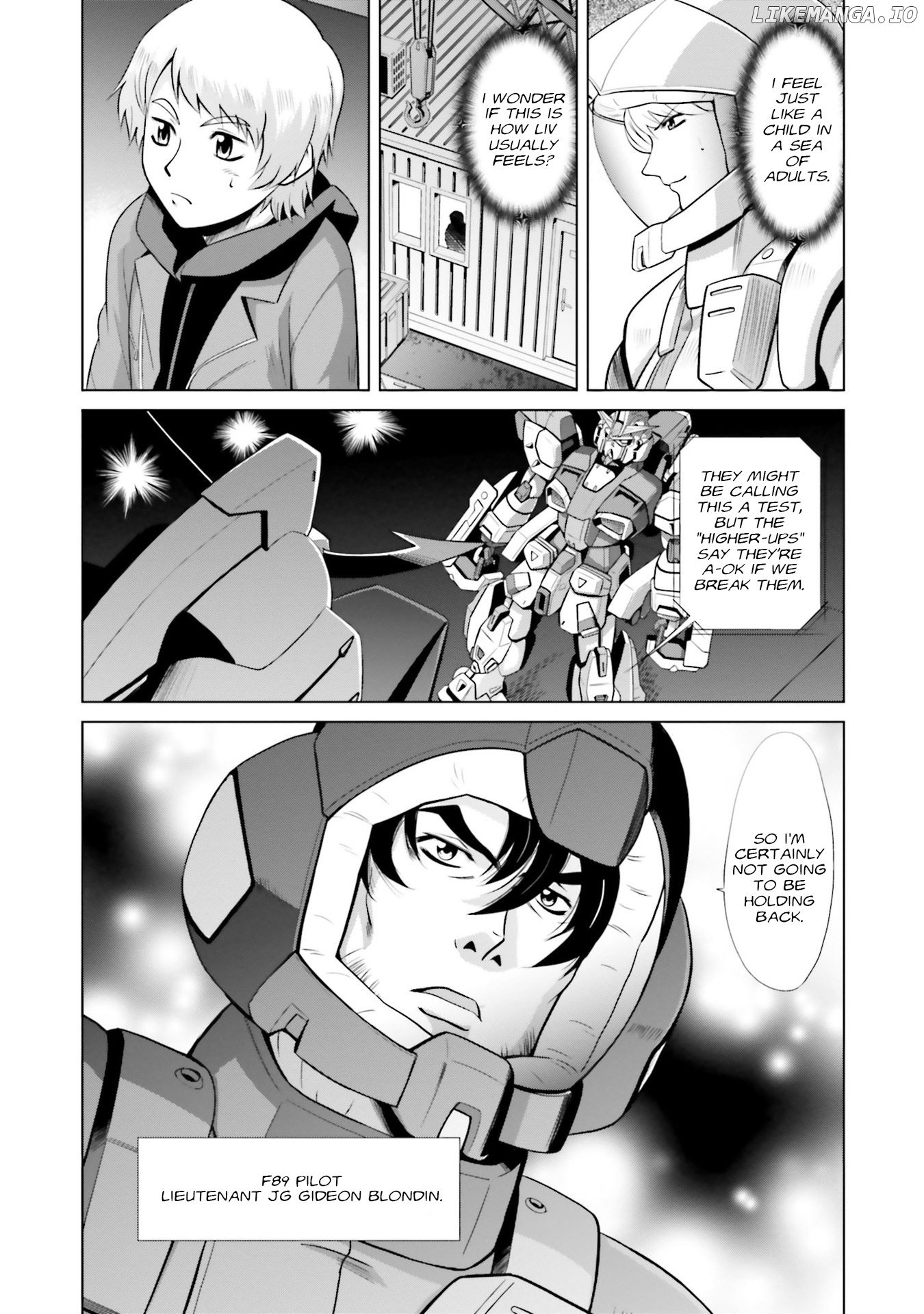 Mobile Suit Gundam F90 FF chapter 5 - page 12