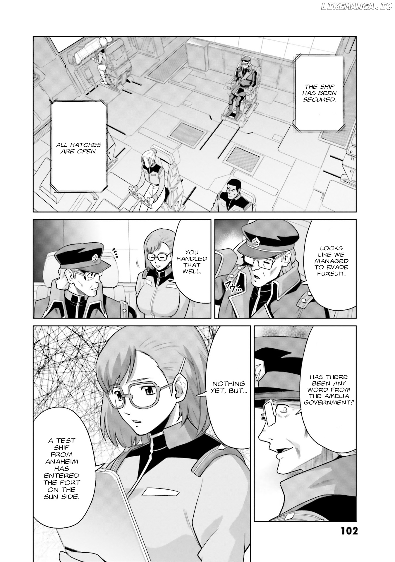 Mobile Suit Gundam F90 FF chapter 21 - page 19