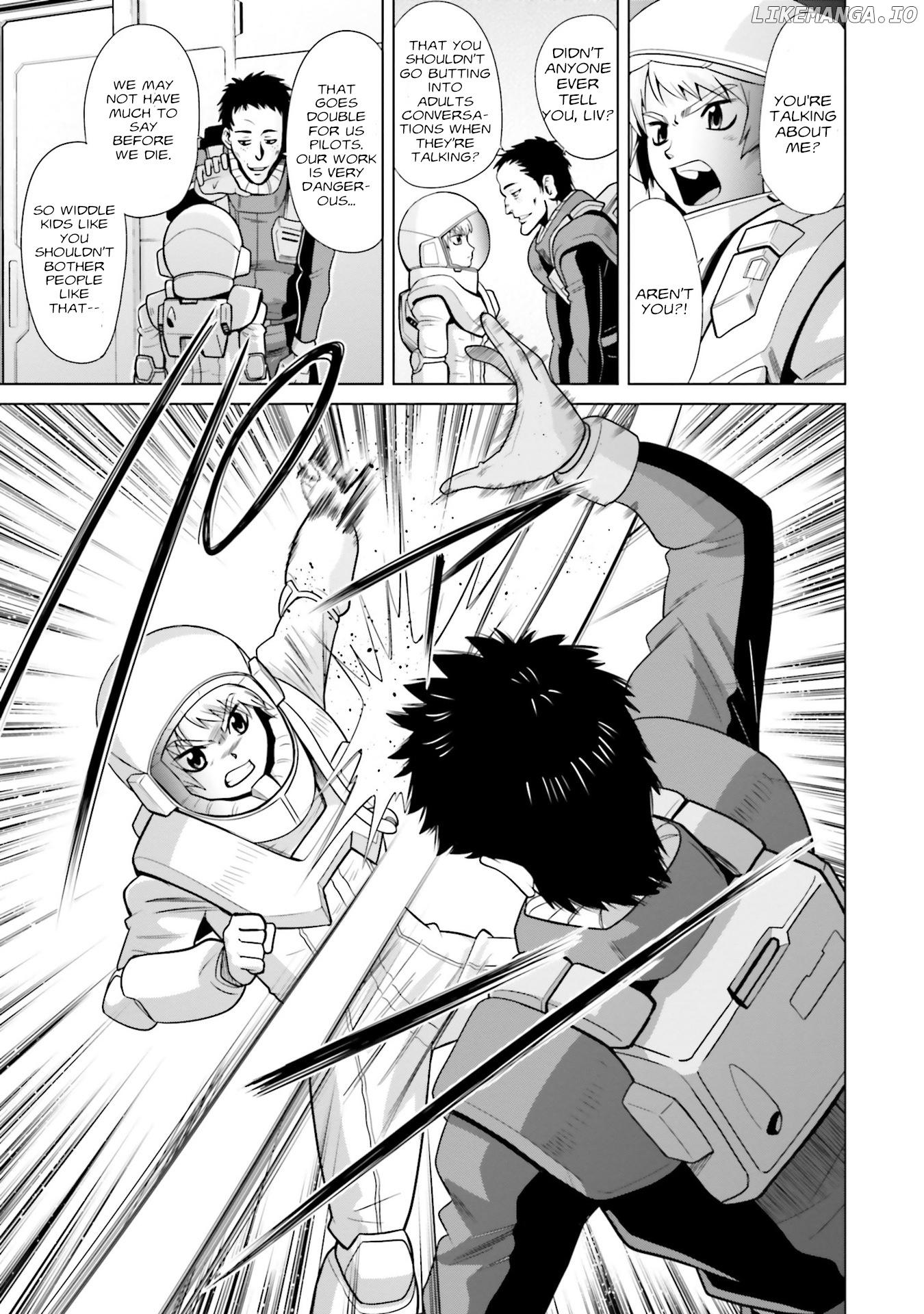 Mobile Suit Gundam F90 FF chapter 7 - page 12