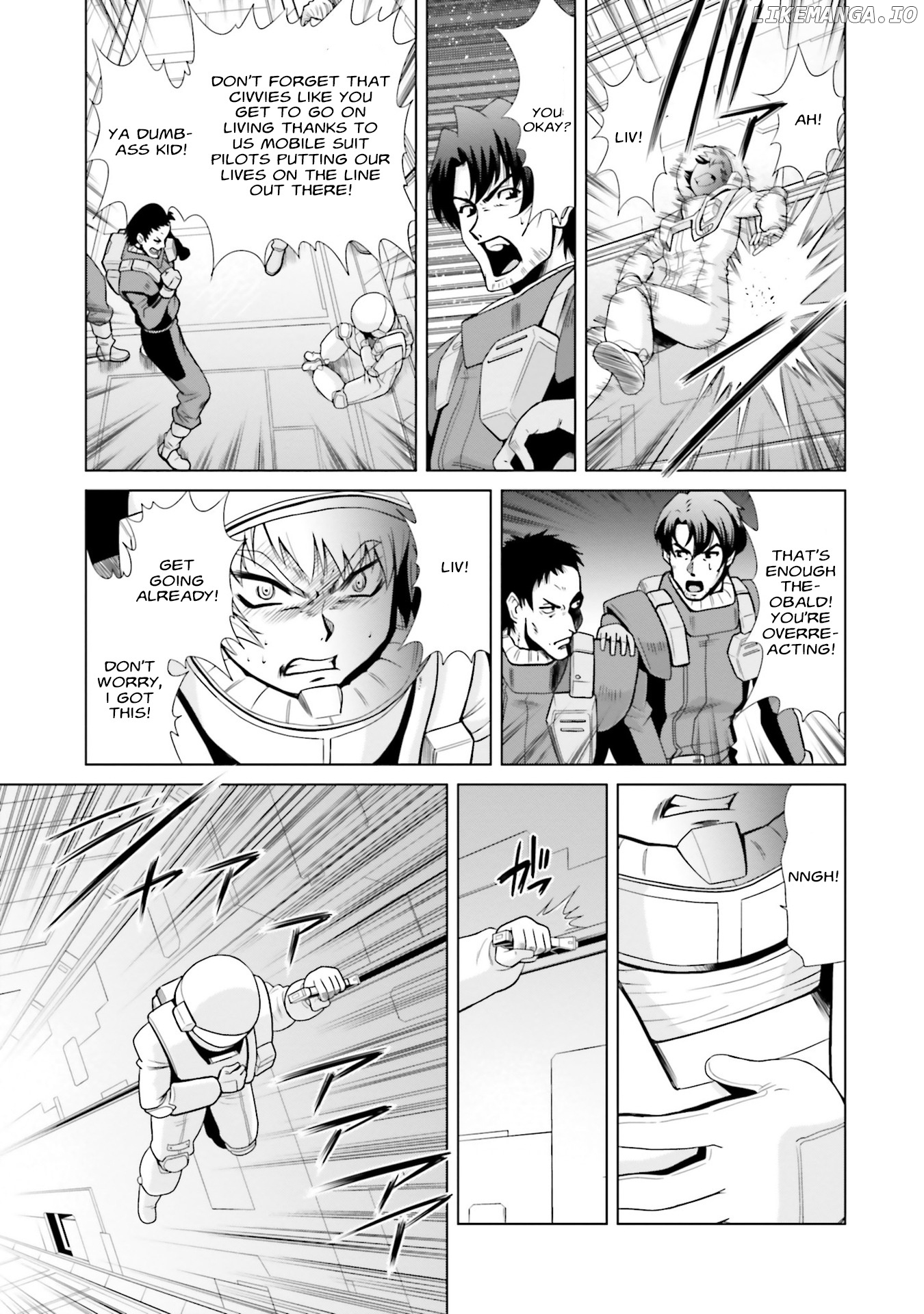 Mobile Suit Gundam F90 FF chapter 7 - page 14