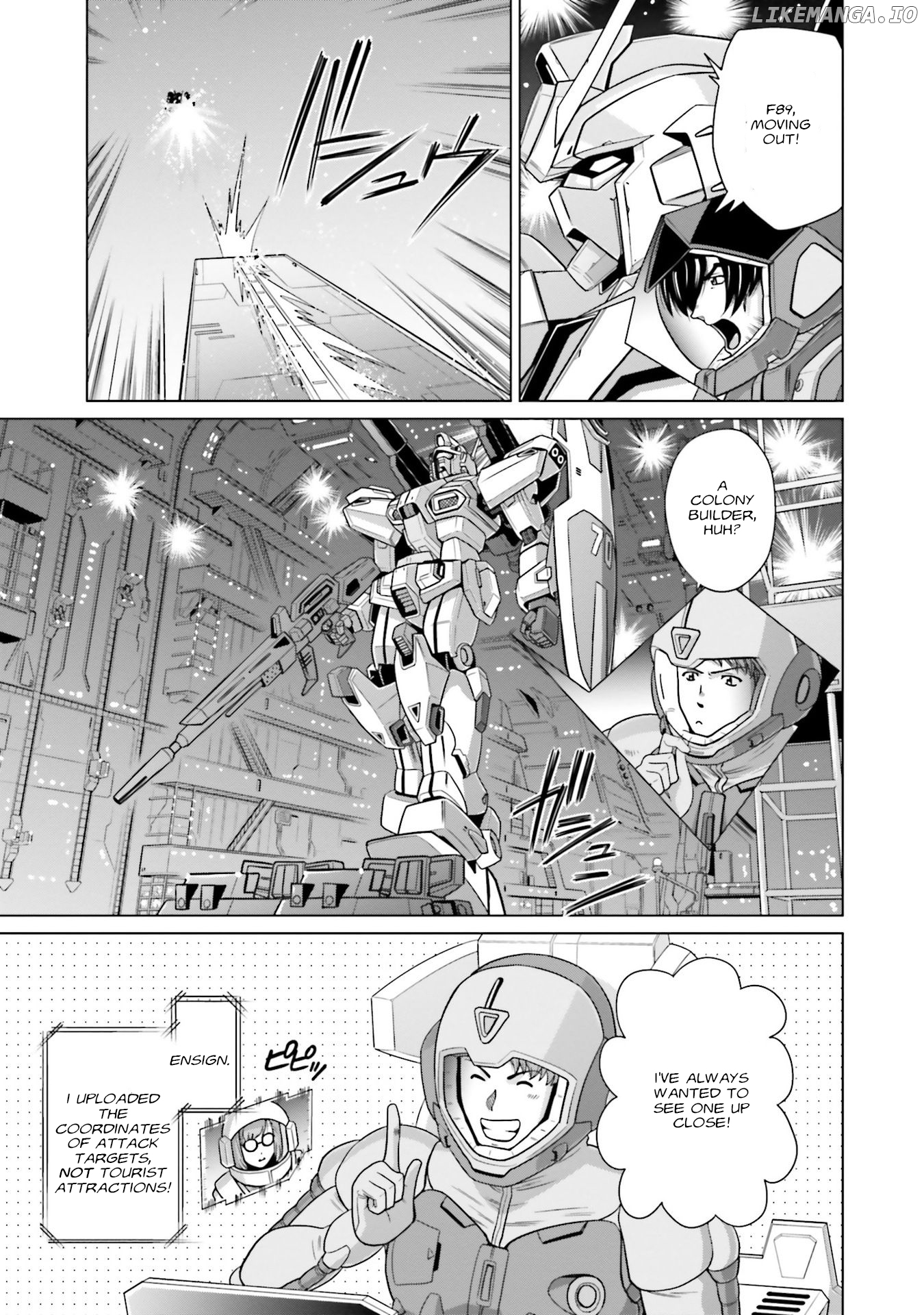 Mobile Suit Gundam F90 FF chapter 16 - page 10