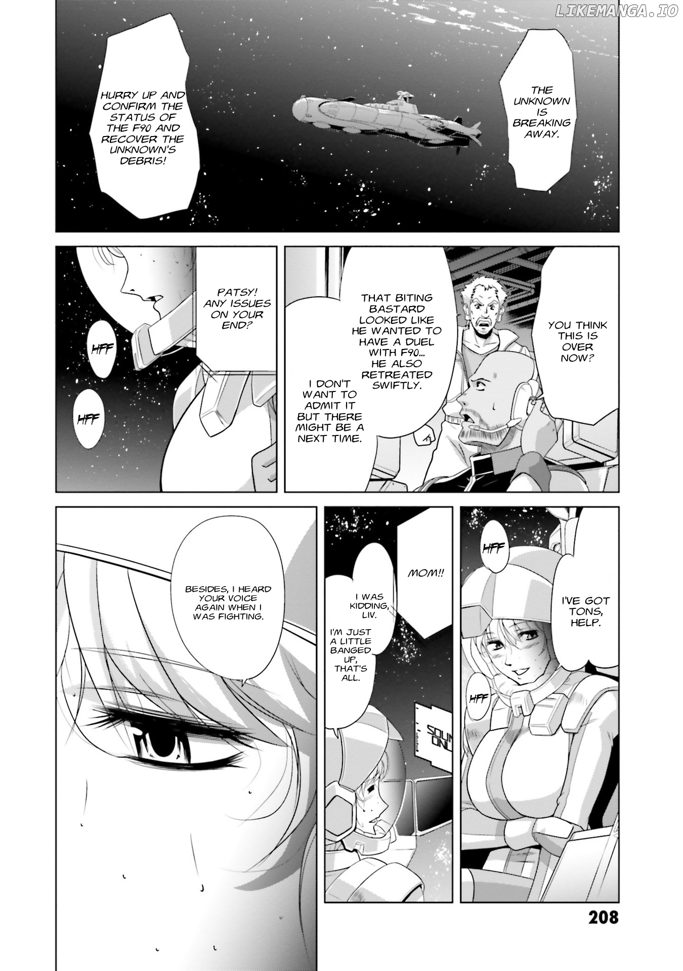 Mobile Suit Gundam F90 FF chapter 4 - page 33