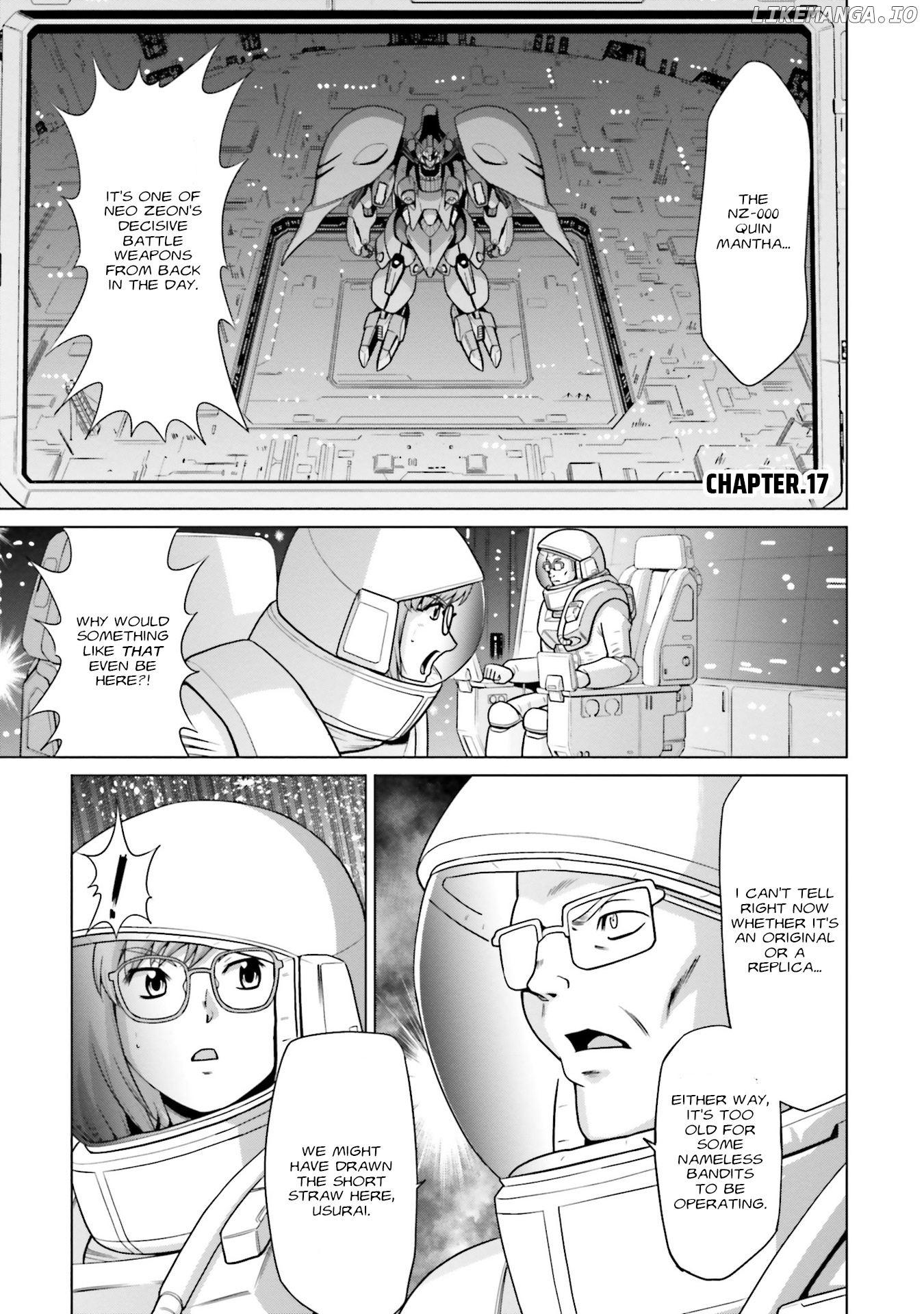 Mobile Suit Gundam F90 FF chapter 17 - page 2