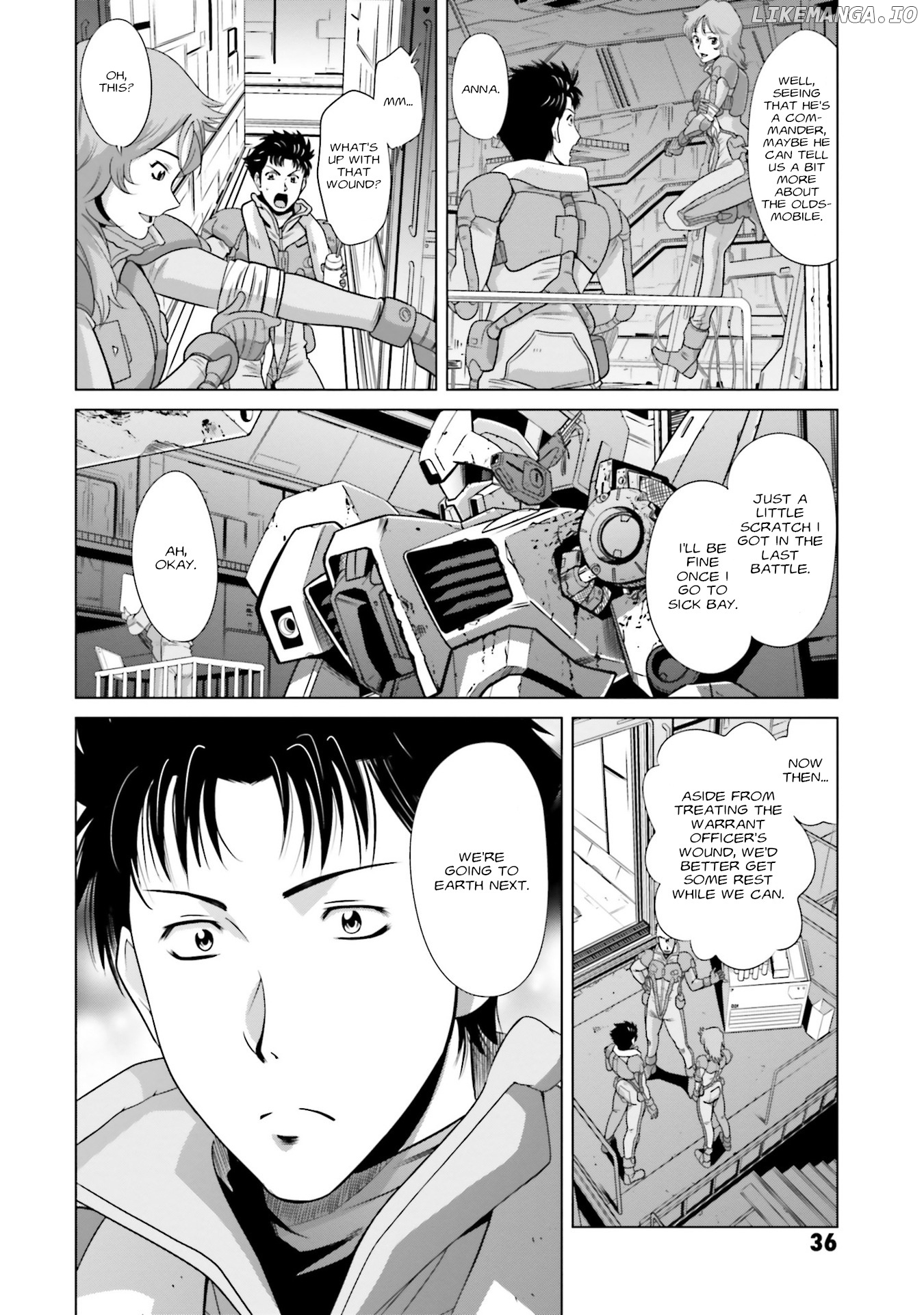 Mobile Suit Gundam F90 FF chapter 4.5 - page 36