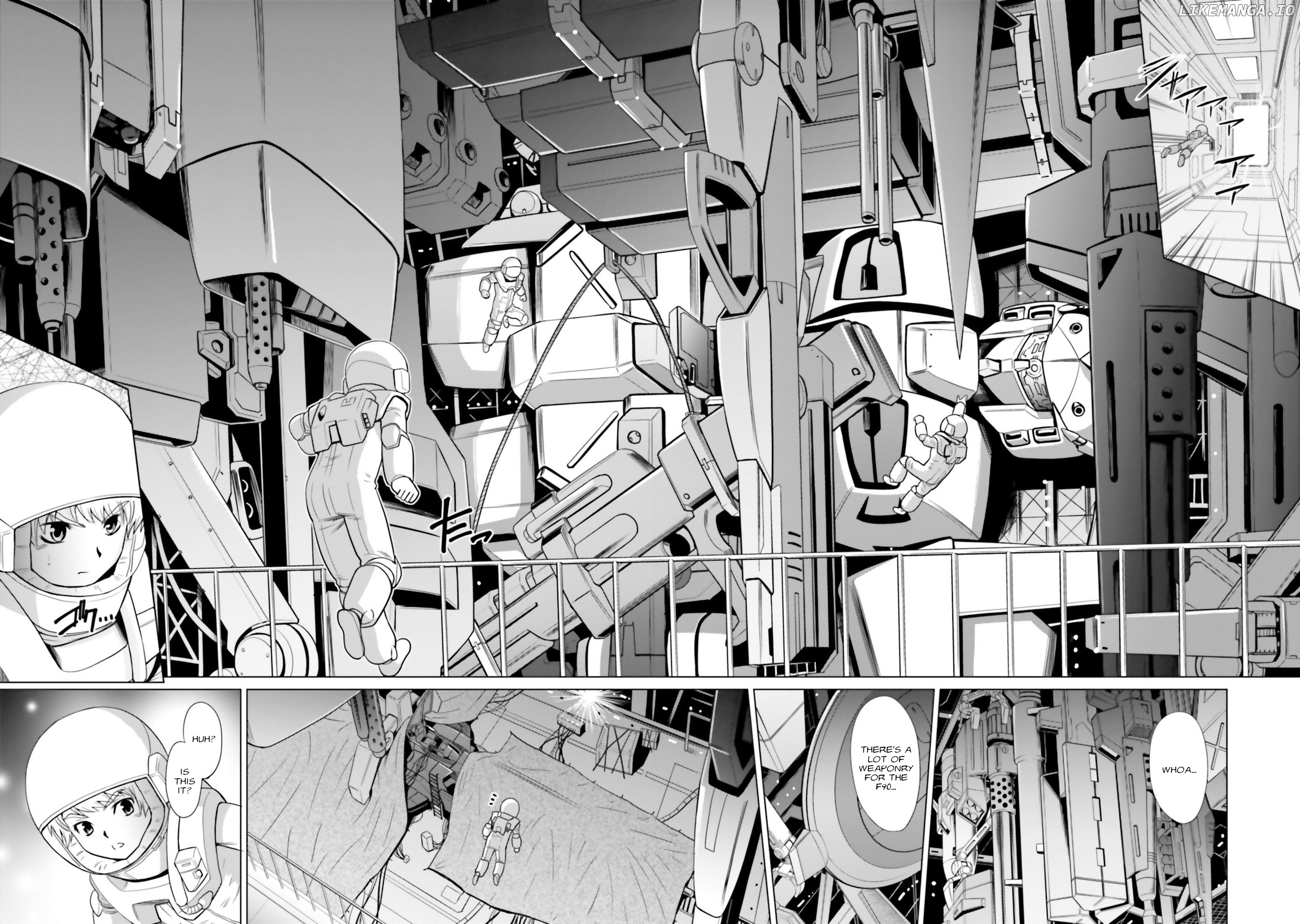 Mobile Suit Gundam F90 FF chapter 9 - page 35