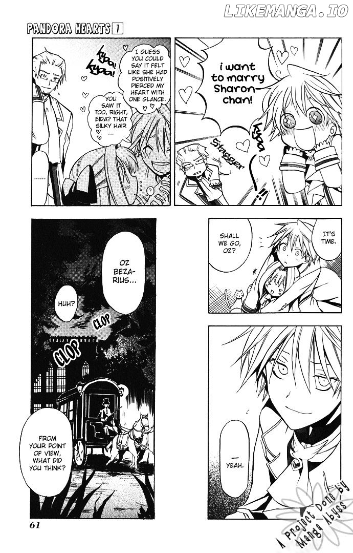 Pandora Hearts chapter 2 - page 10