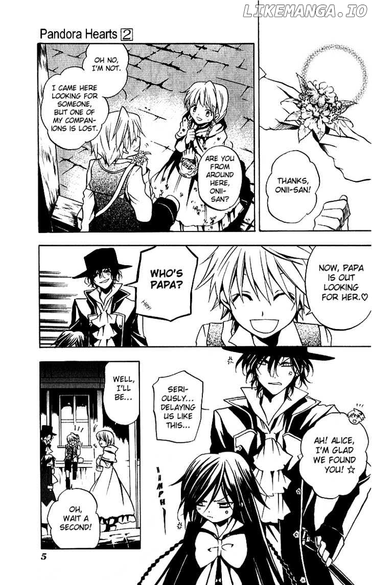 Pandora Hearts chapter 5 - page 8