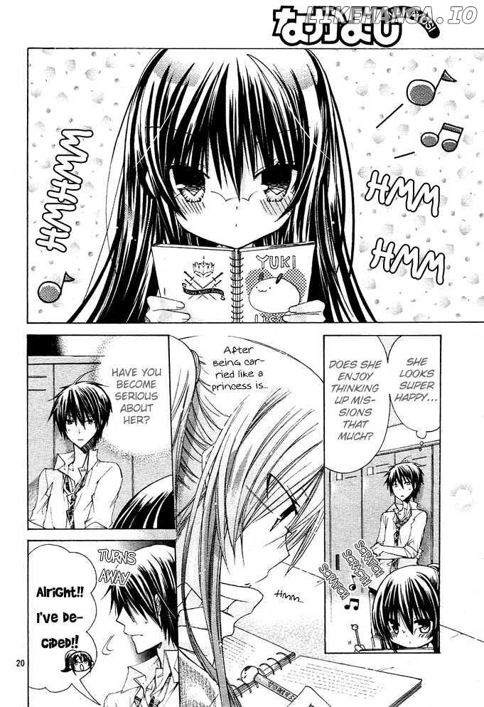 Watashi ni xx Shinasai! chapter 13 - page 22