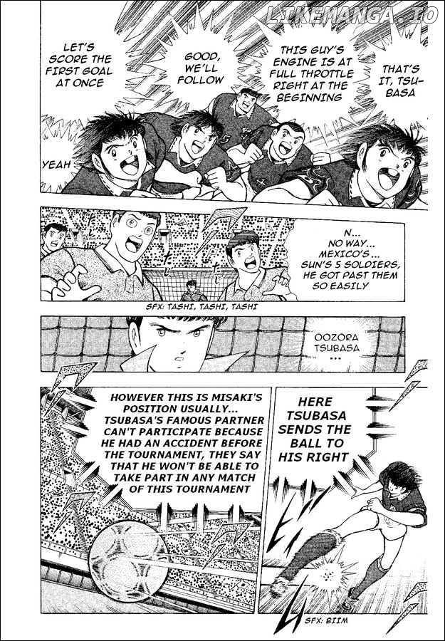 Captain Tsubasa World Youth chapter 52 - page 18