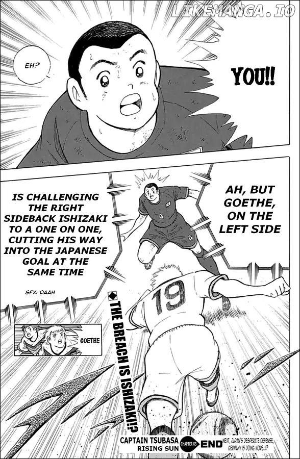 Captain Tsubasa - Rising Sun chapter 83 - page 19