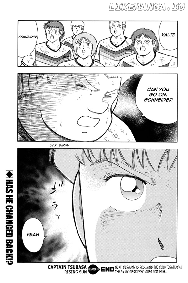 Captain Tsubasa - Rising Sun chapter 88 - page 21