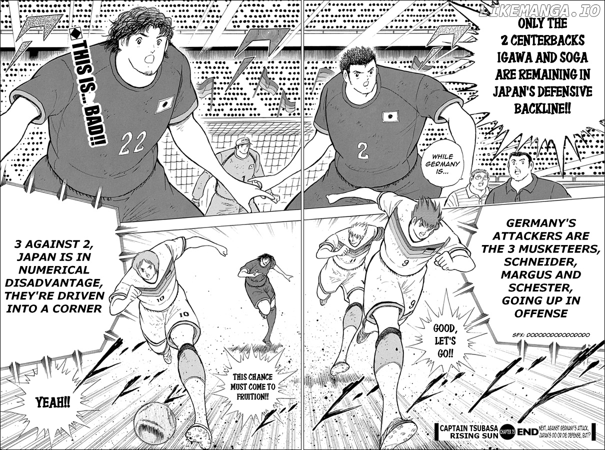 Captain Tsubasa - Rising Sun chapter 75 - page 14