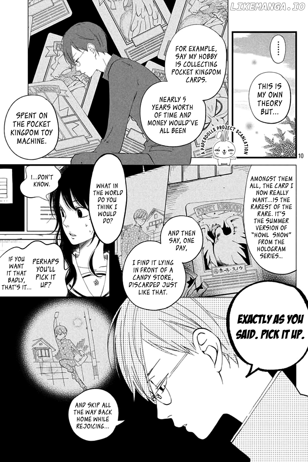 Boku to Kimi no Taisetsu na Hanashi chapter 1 - page 13