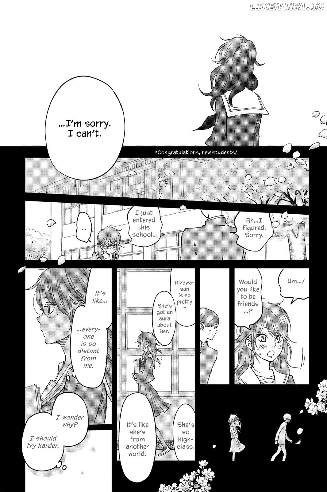 Boku to Kimi no Taisetsu na Hanashi chapter 8 - page 16