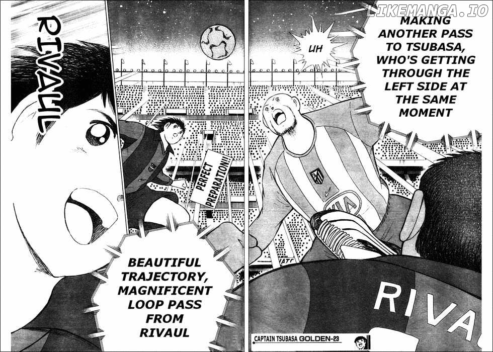 Captain Tsubasa Golden-23 chapter 75 - page 14