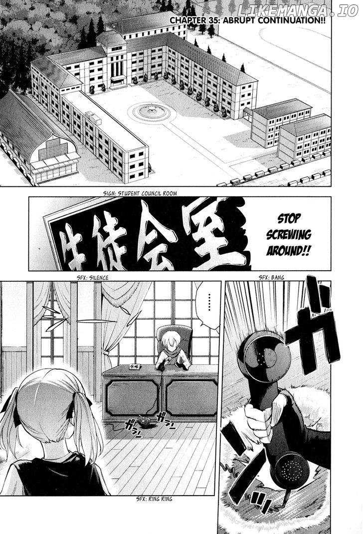 Ichiban Ushiro no Daimaou chapter 35 - page 4