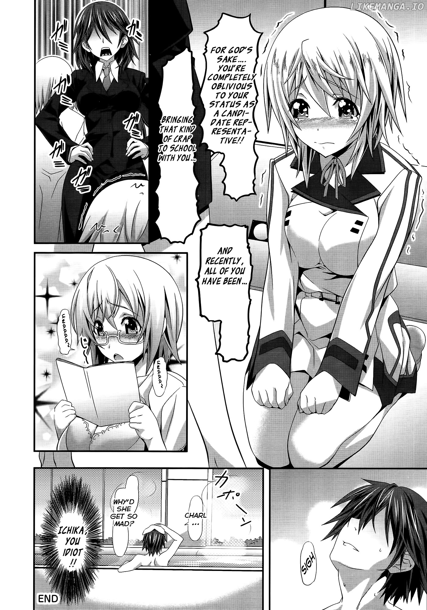 Infinite Stratos Comic Anthology chapter 11 - page 10