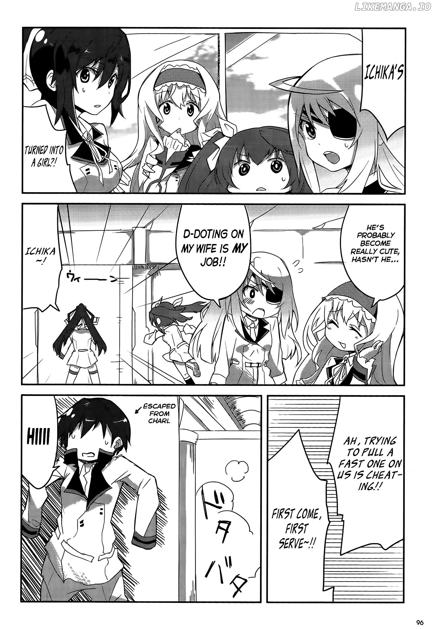 Infinite Stratos Comic Anthology chapter 16 - page 6