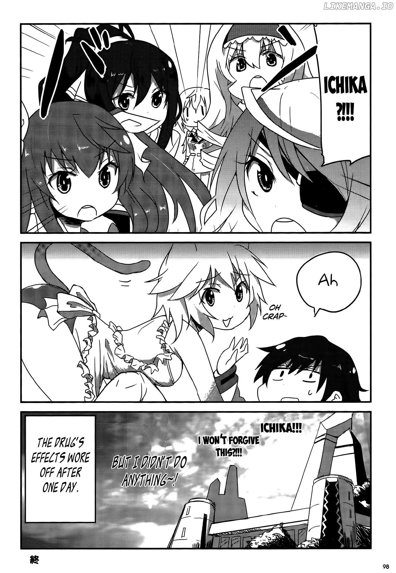 Infinite Stratos Comic Anthology chapter 16 - page 8