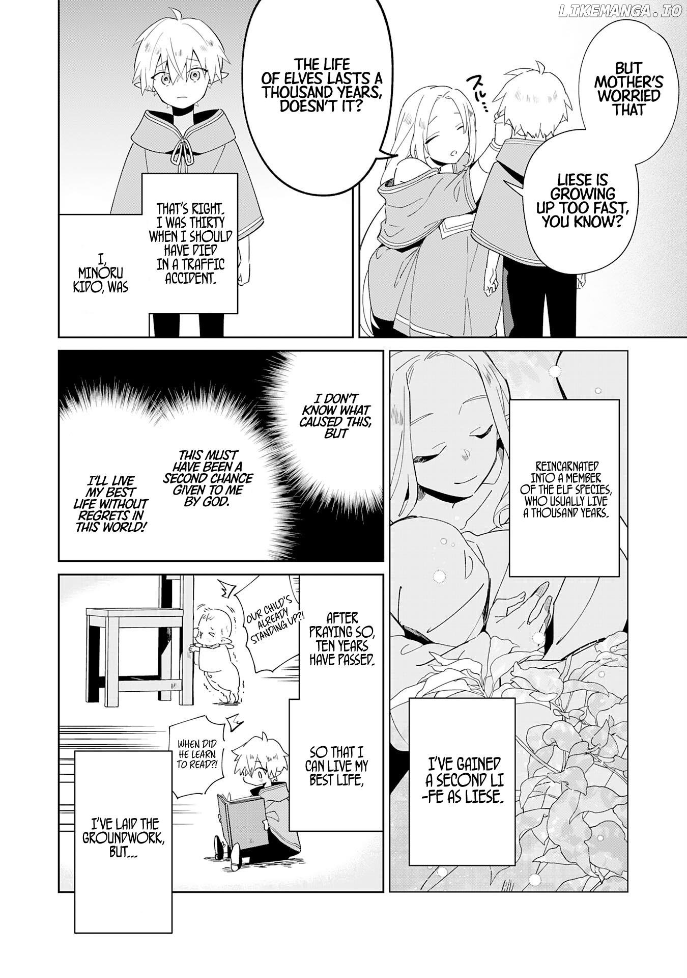 Majutsu Wo Kiwamete Tabi Ni Deta Tensei Elf, Moteamashita Jumyou De Ikeru Densetsu To Naru chapter 1 - page 9