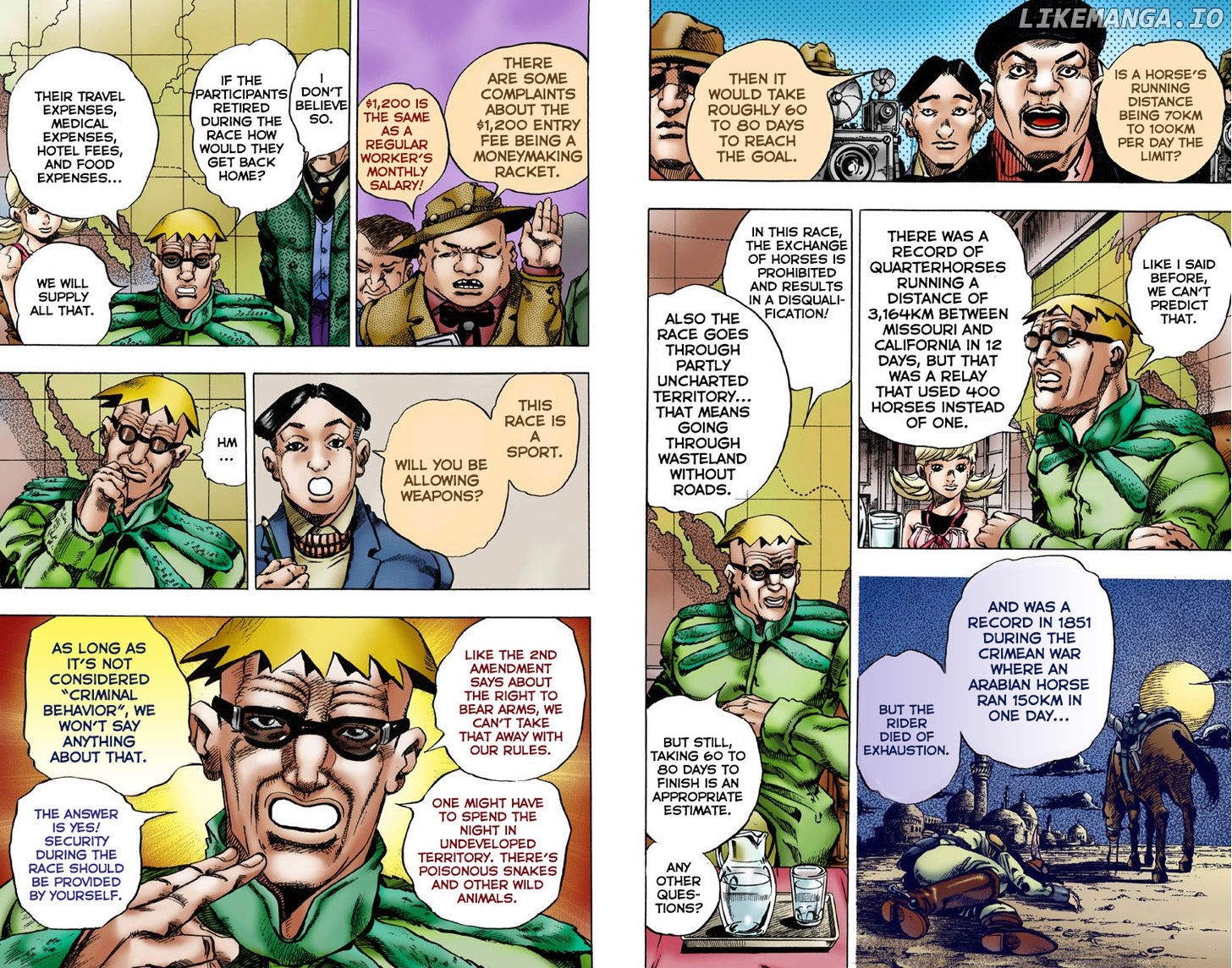 Steel Ball Run chapter 1 - page 22