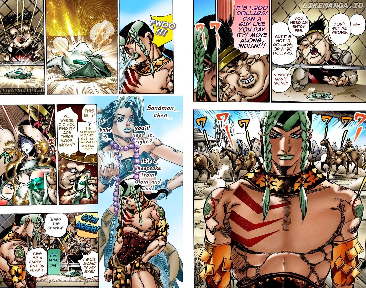 Steel Ball Run chapter 4 - page 8