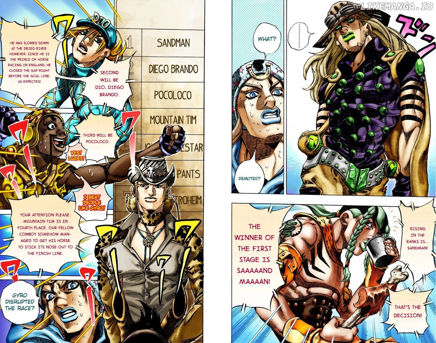 Steel Ball Run chapter 12 - page 8