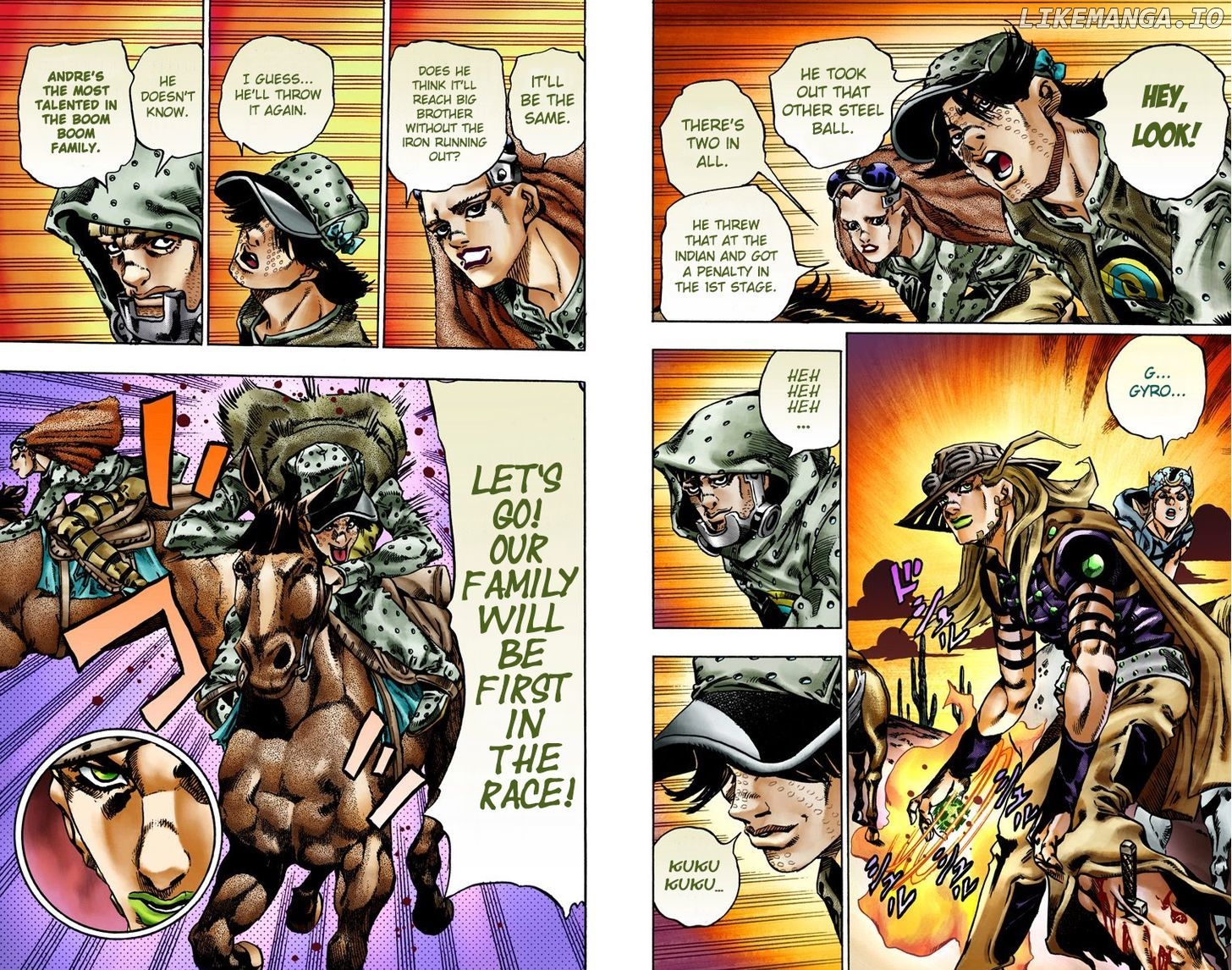 Steel Ball Run chapter 16 - page 14