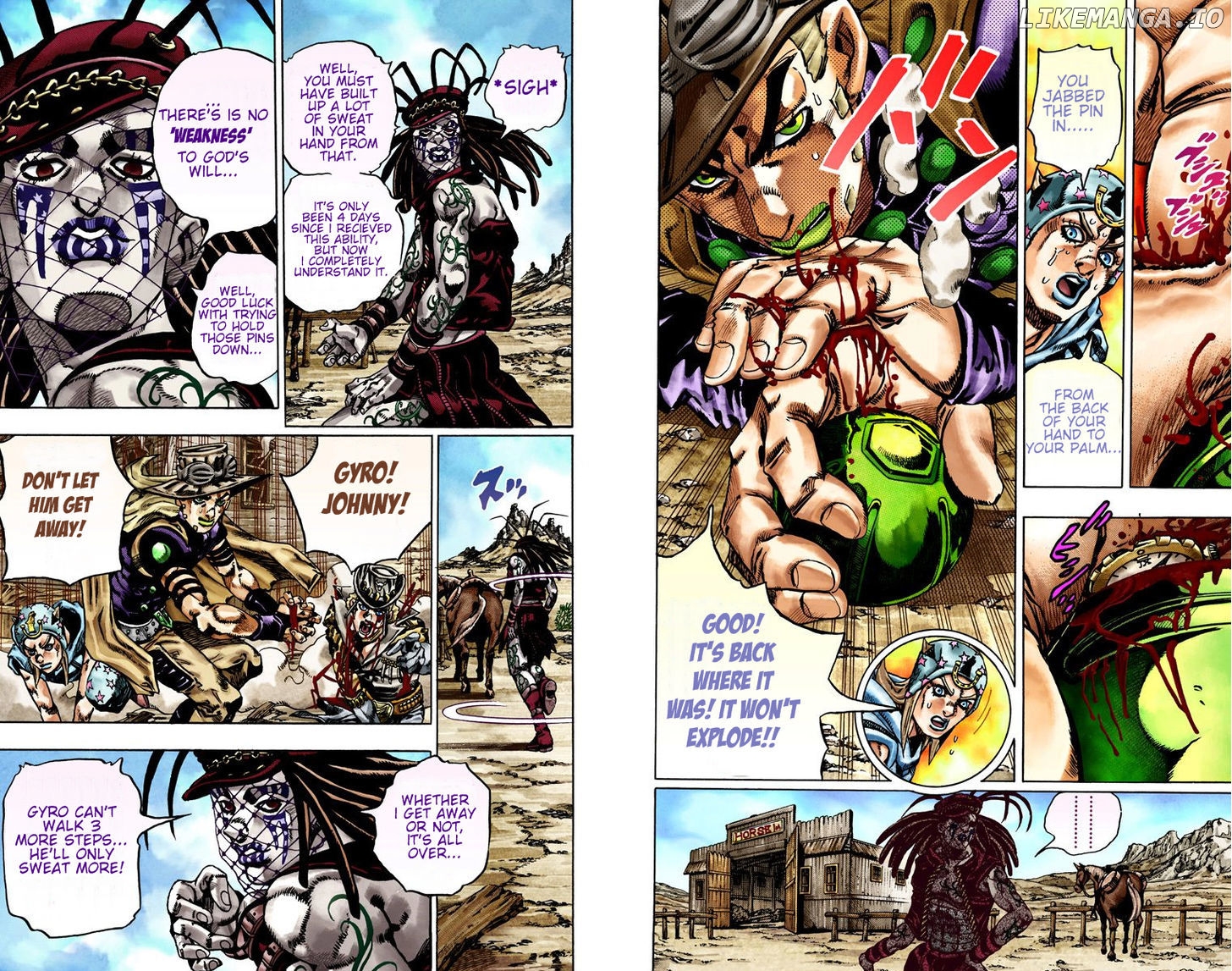 Steel Ball Run chapter 22 - page 14