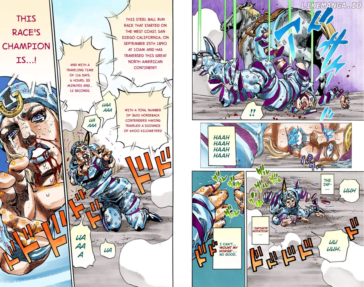 Steel Ball Run chapter 94 - page 23