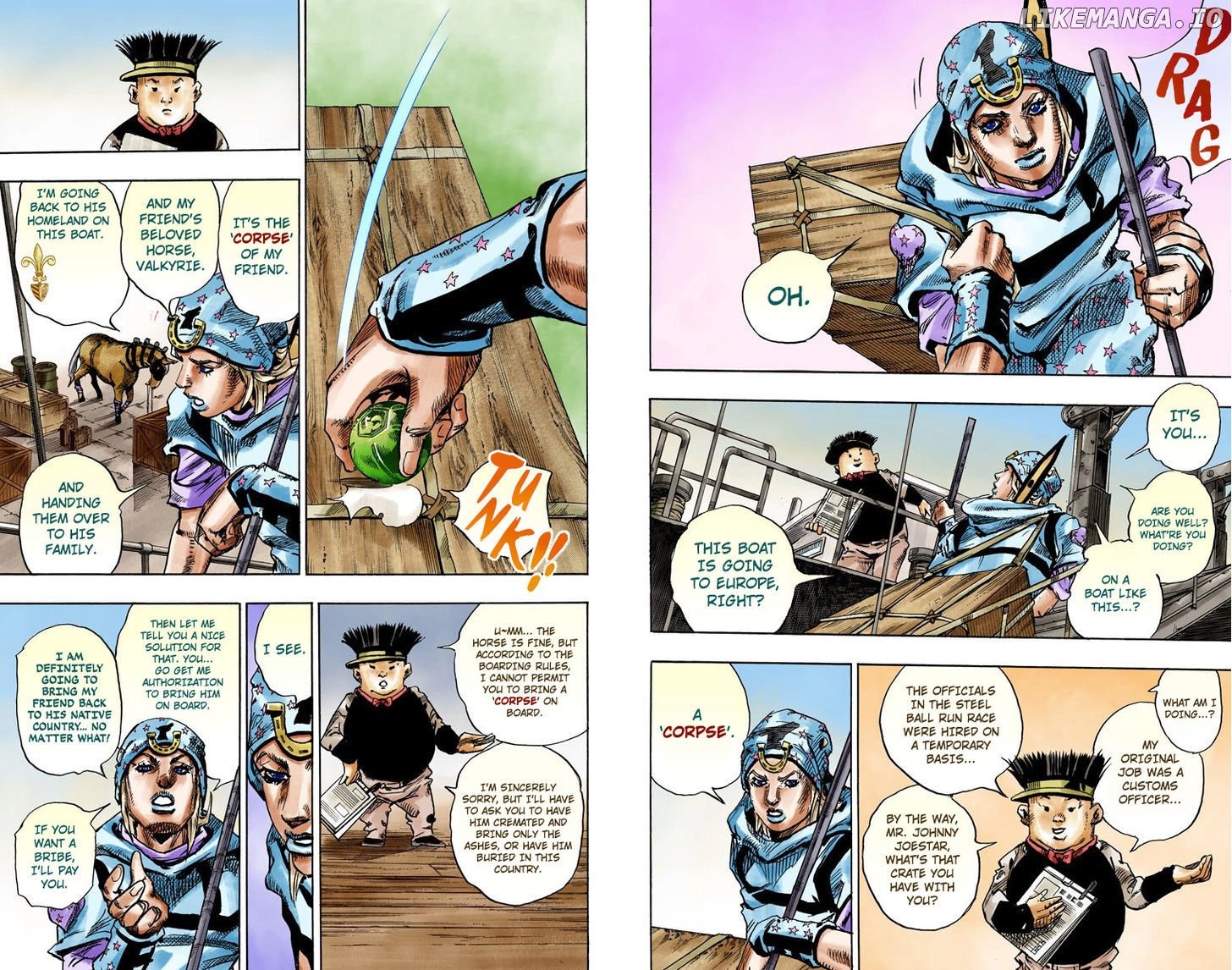 Steel Ball Run chapter 95 - page 21