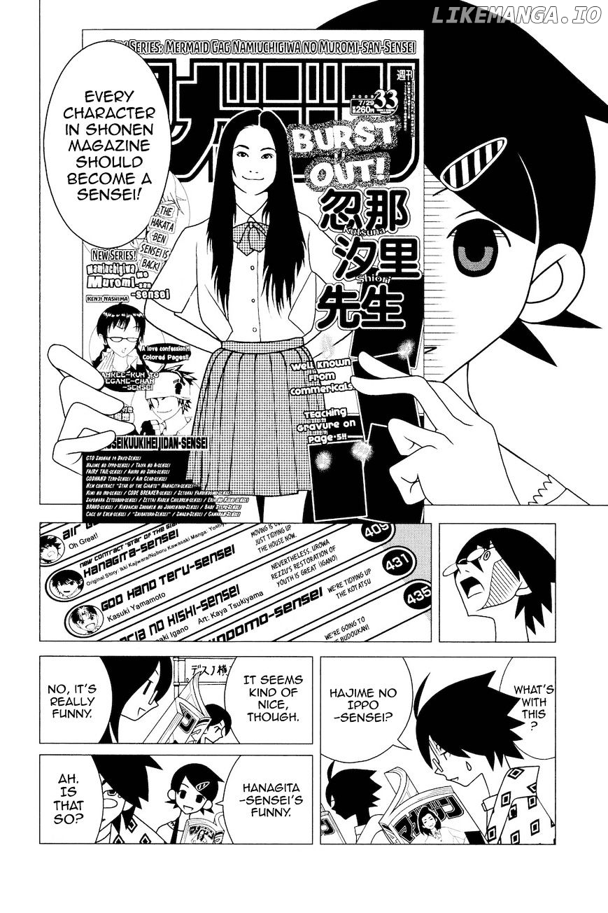 Sayonara Zetsubou Sensei chapter 188 - page 13