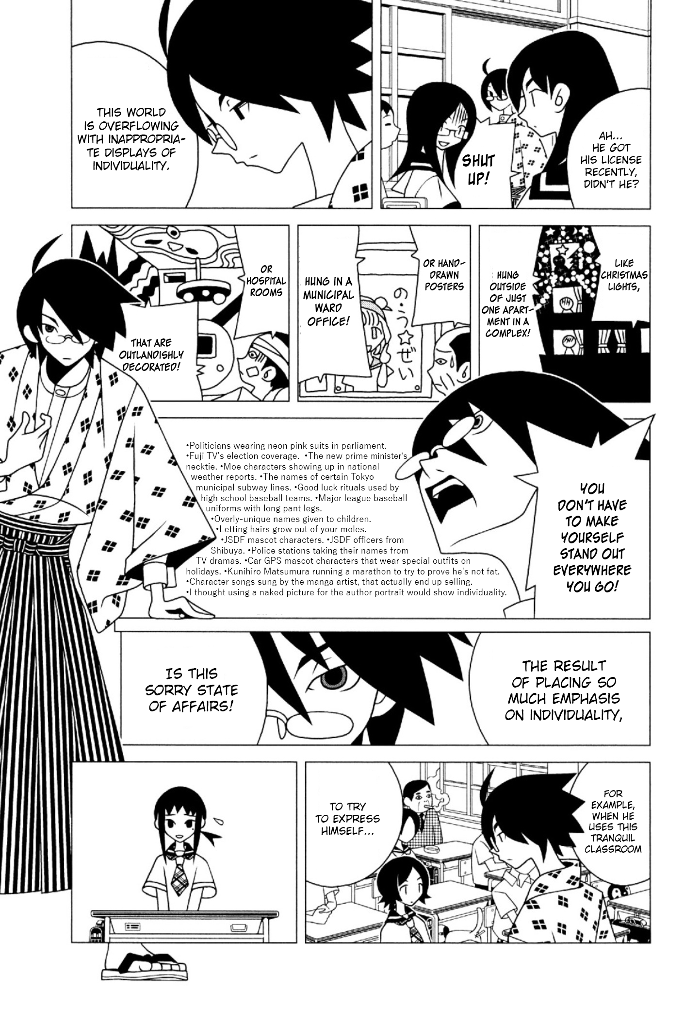 Sayonara Zetsubou Sensei chapter 195 - page 6