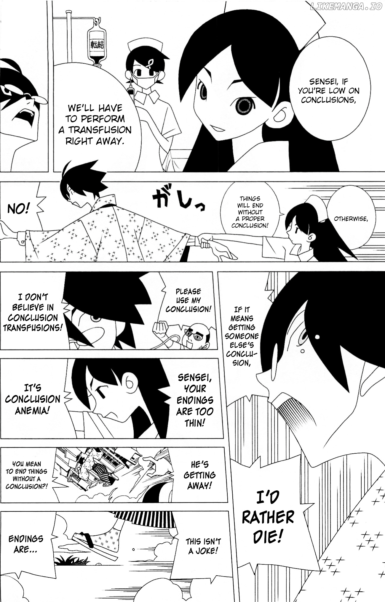 Sayonara Zetsubou Sensei chapter 217 - page 11