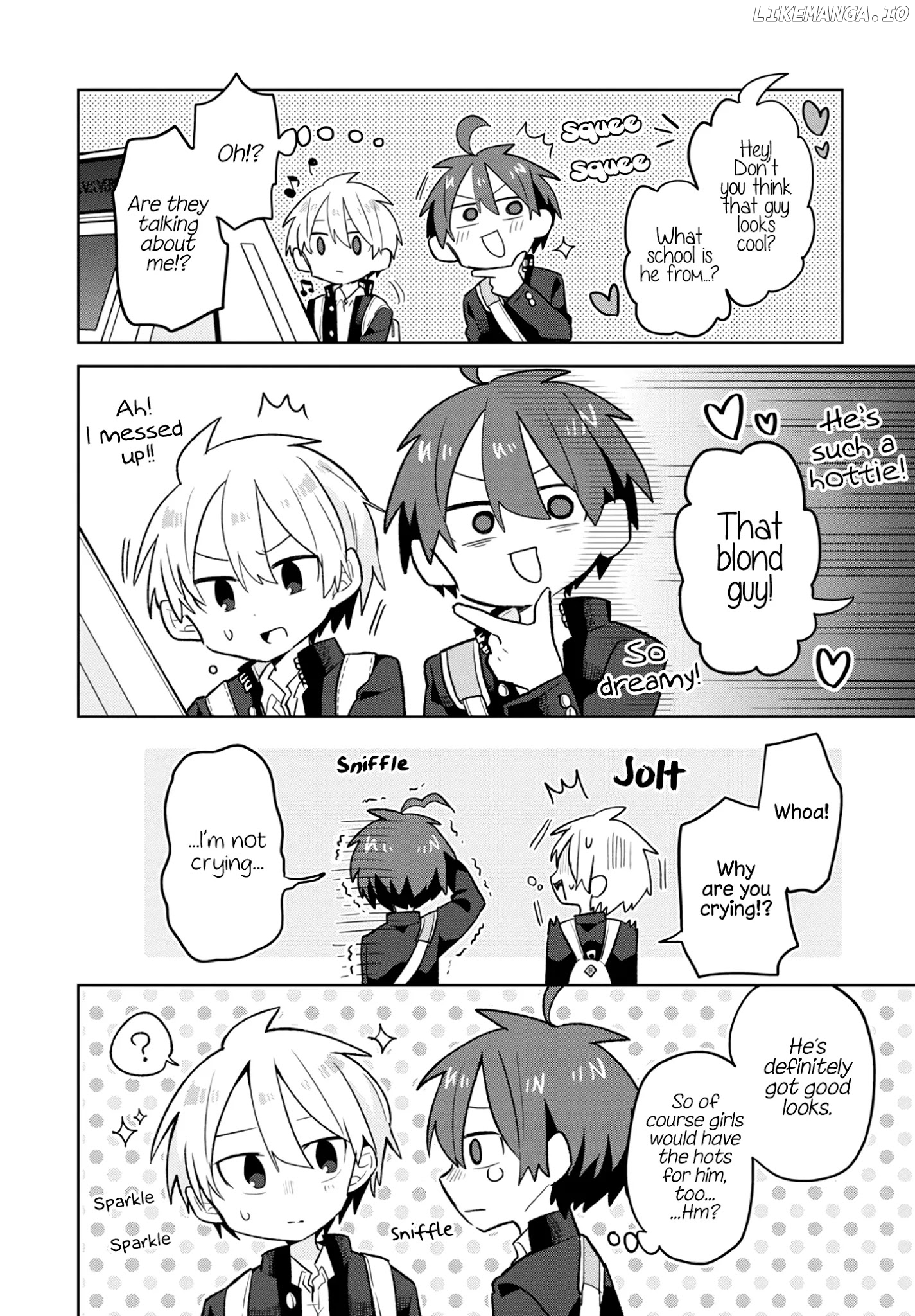 Puberty, an All Boys School!? and Nakano-kun chapter 4 - page 10