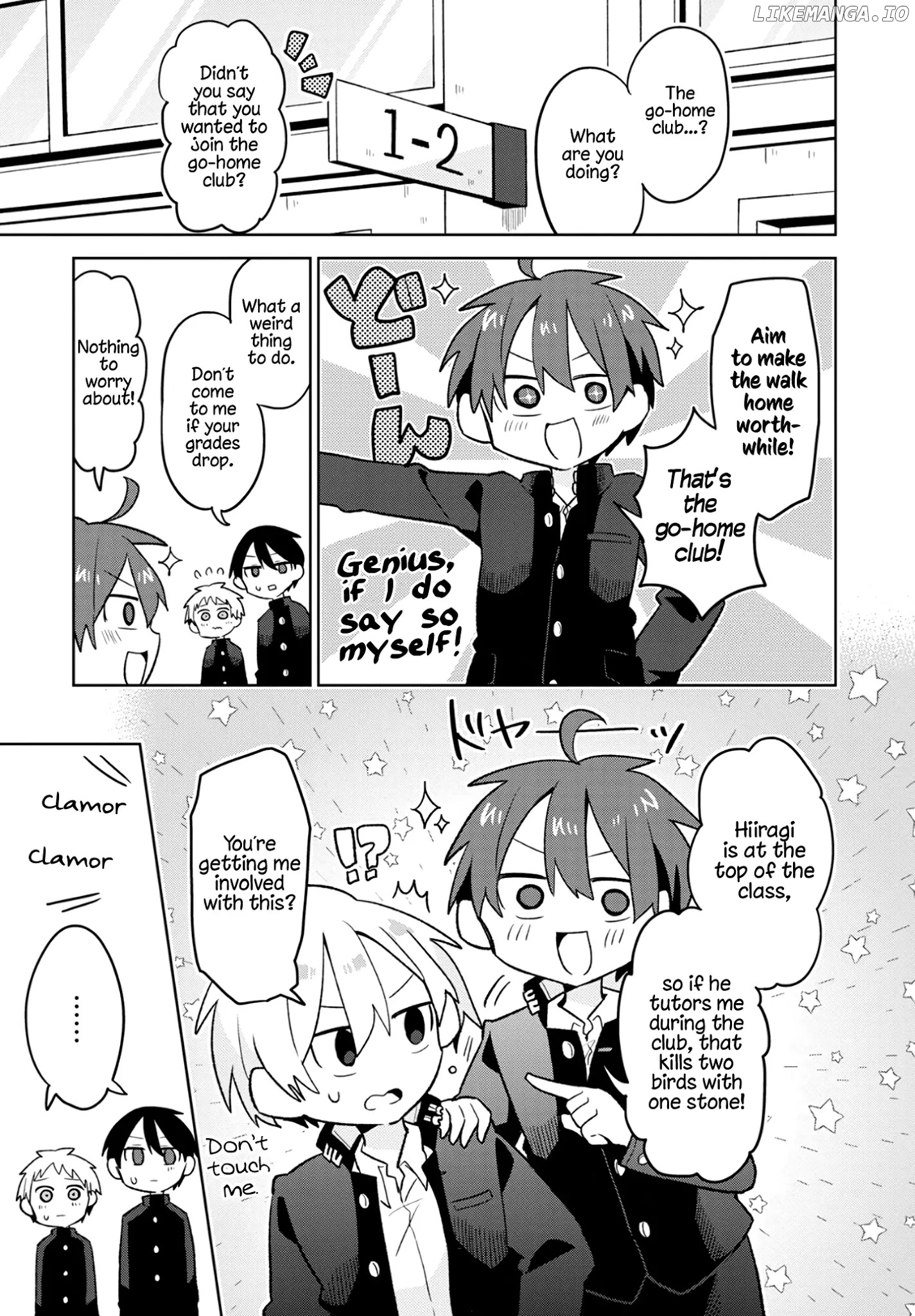 Puberty, an All Boys School!? and Nakano-kun chapter 4 - page 3