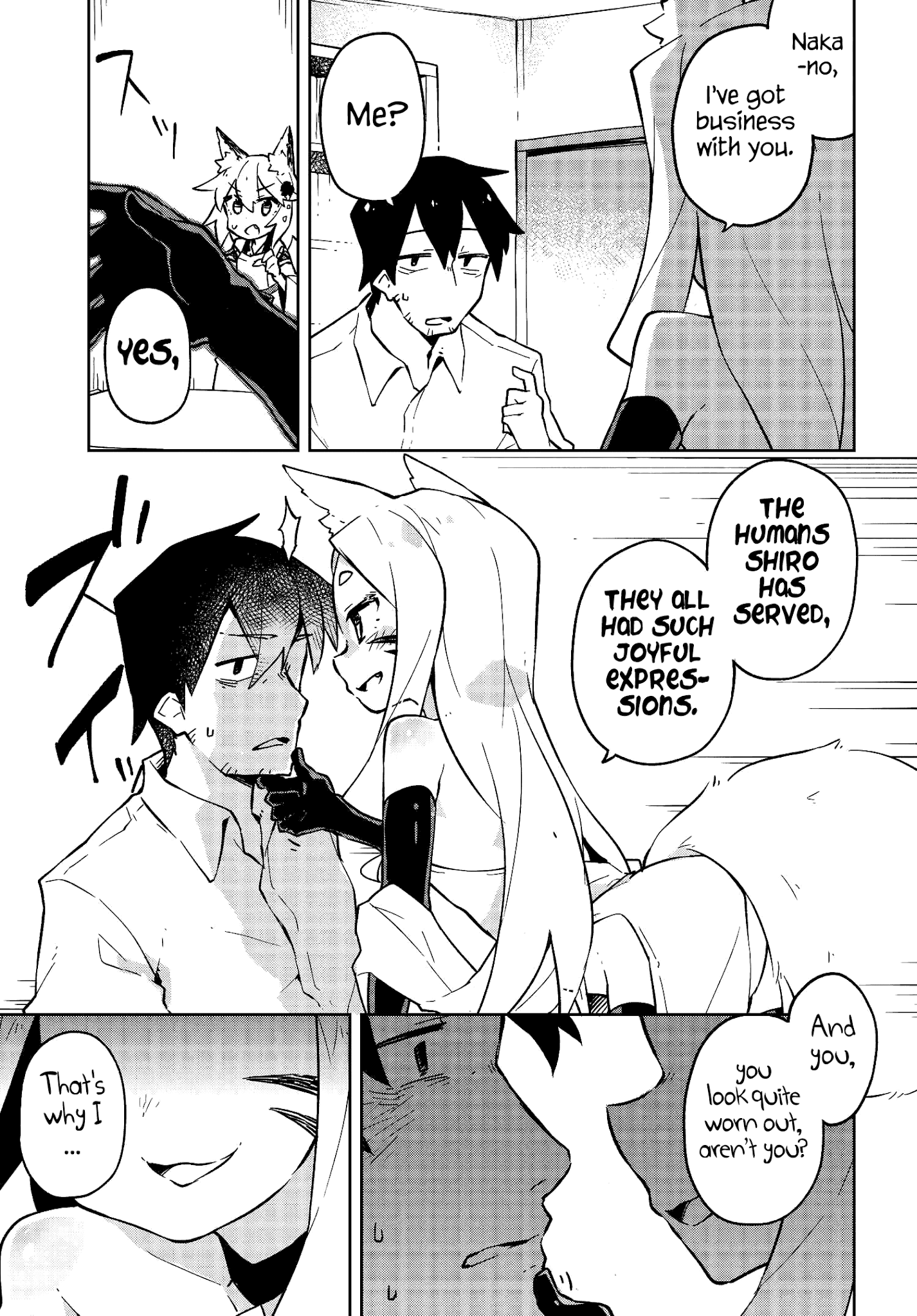 Sewayaki Kitsune no Senko-san chapter 8 - page 7