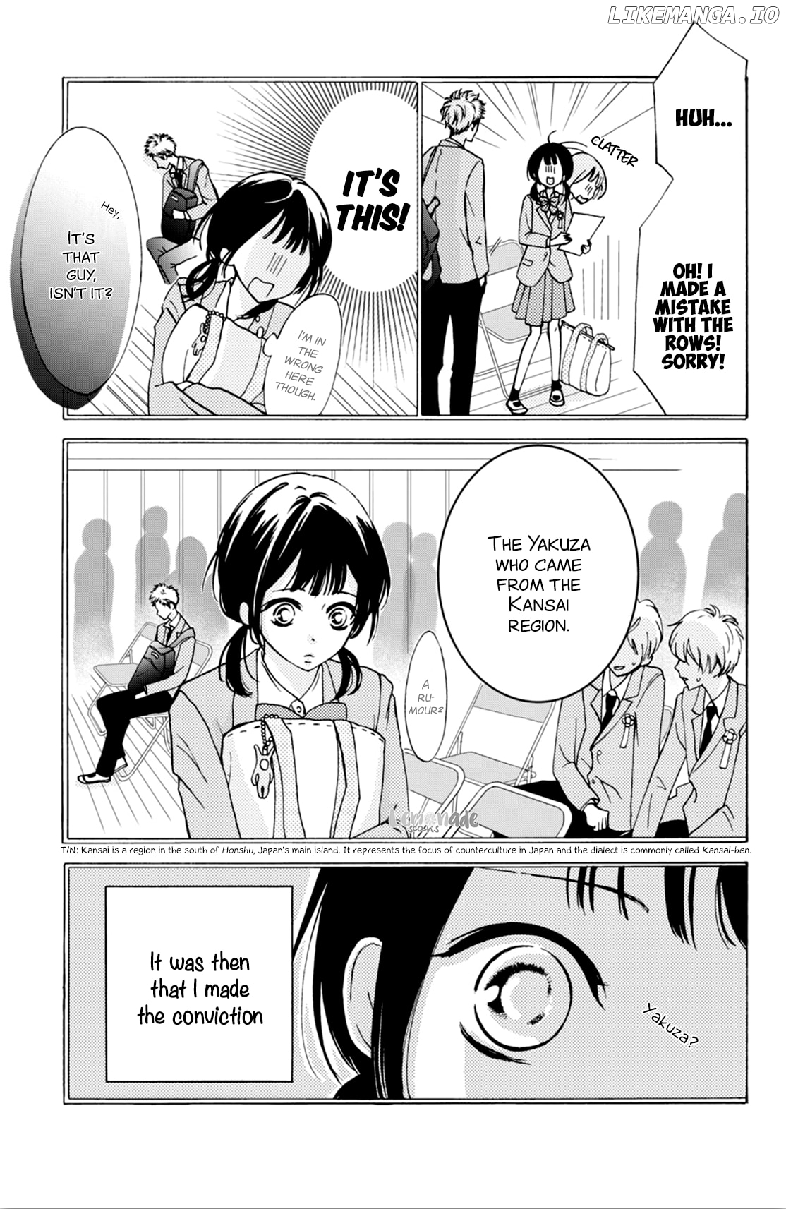 Yamaguchi-kun wa warukunai chapter 1 - page 9