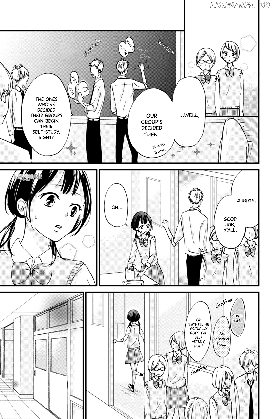 Yamaguchi-kun wa warukunai chapter 3 - page 39