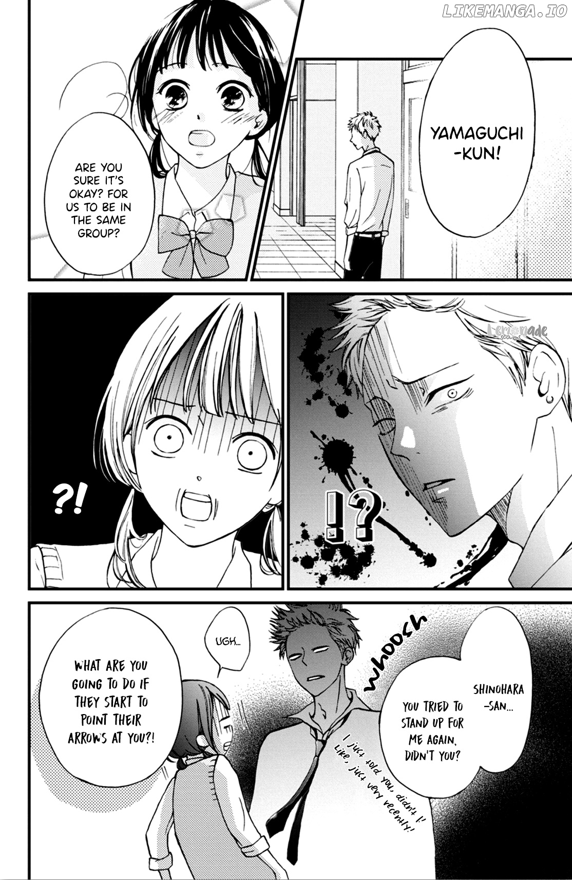 Yamaguchi-kun wa warukunai chapter 3 - page 40