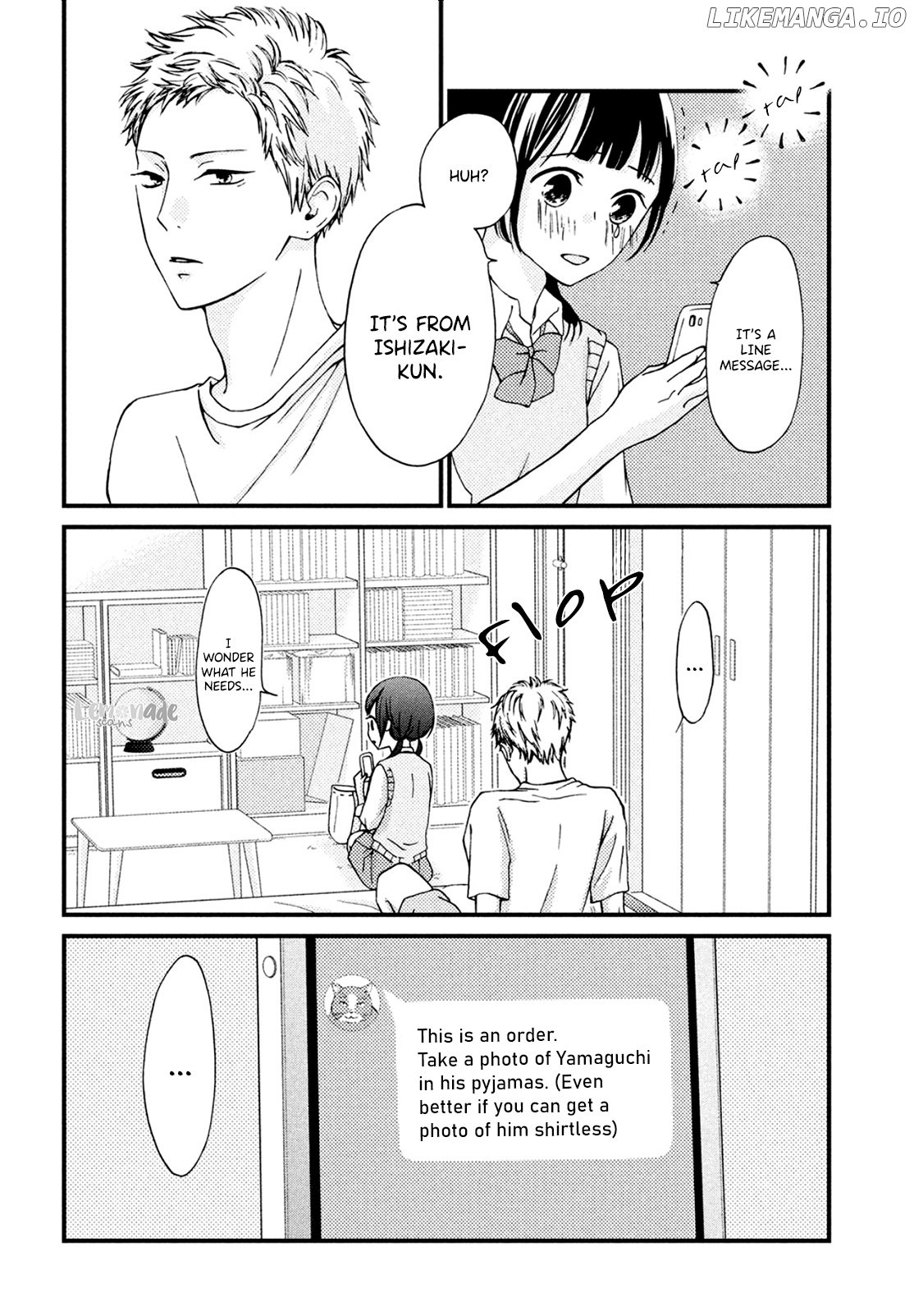 Yamaguchi-kun wa warukunai chapter 6 - page 23