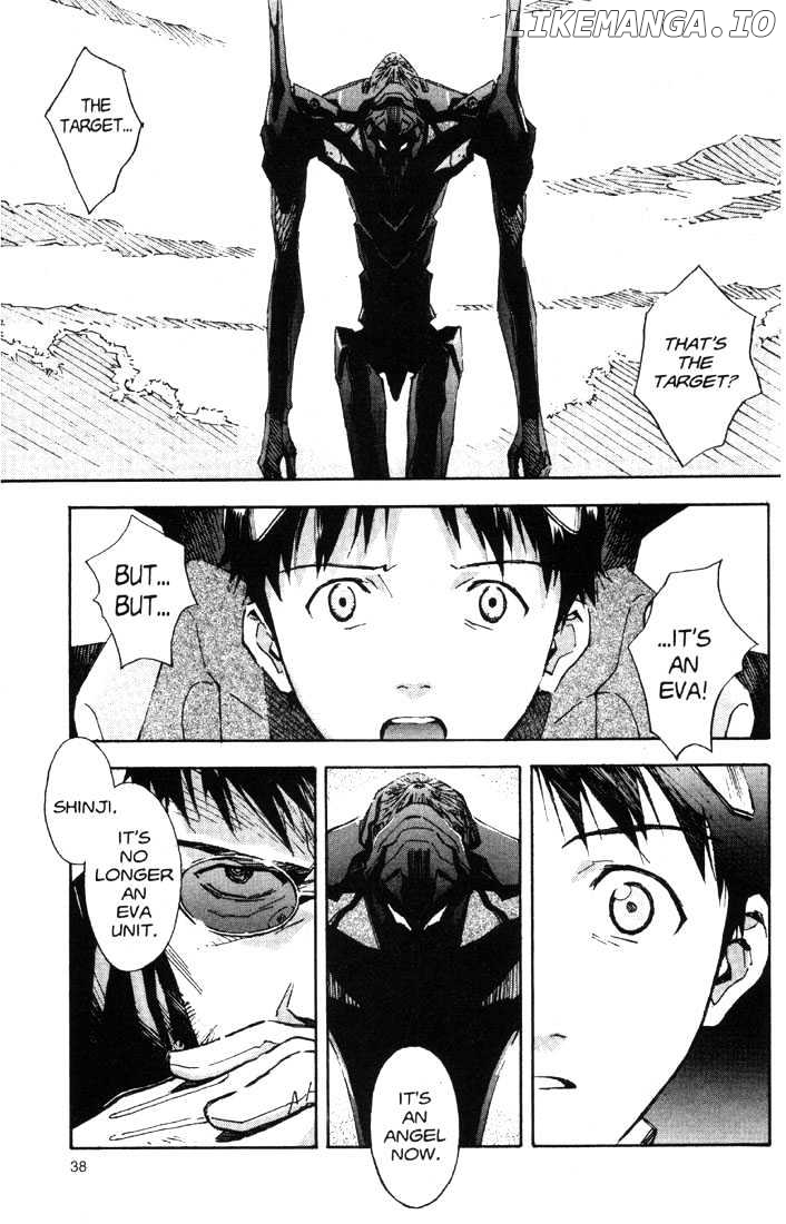 Shinseiki Evangelion chapter 37-38 - page 39