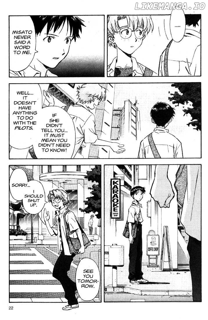 Shinseiki Evangelion chapter 35-36 - page 23