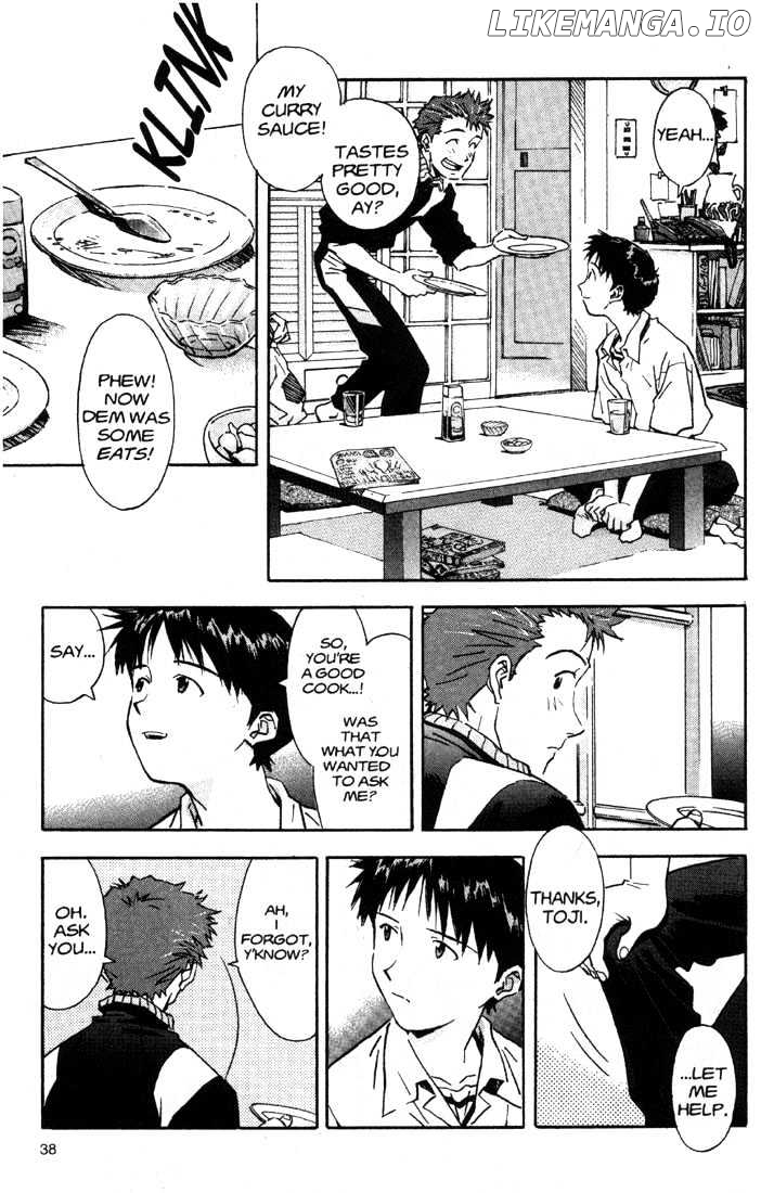 Shinseiki Evangelion chapter 35-36 - page 39