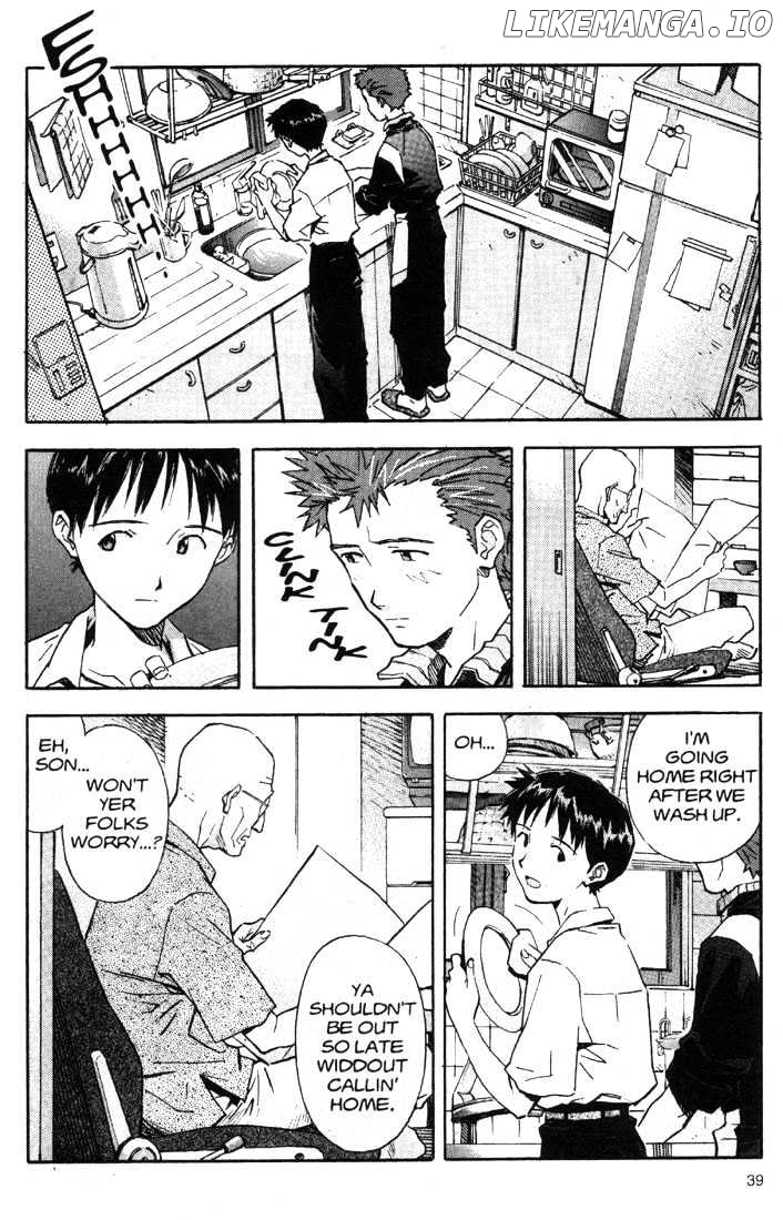 Shinseiki Evangelion chapter 35-36 - page 40